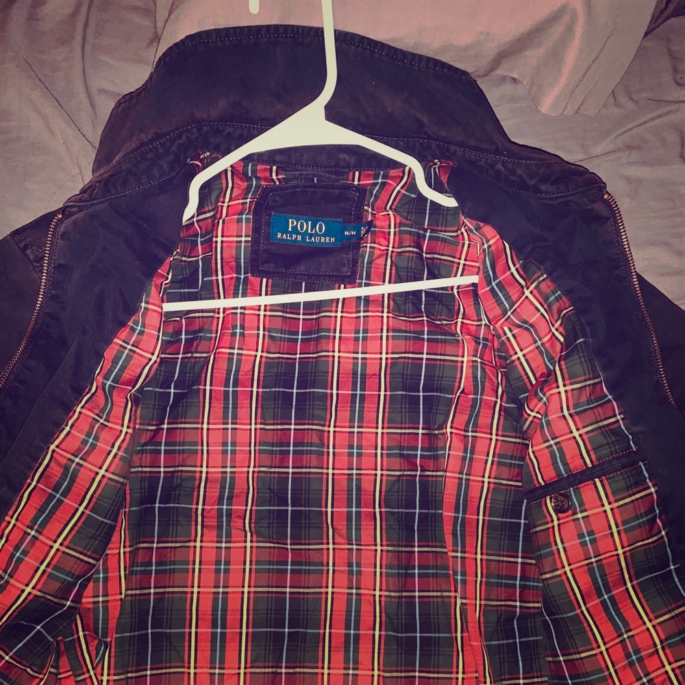 ❌(SOLD ELSWHERE)❌Platters Navy Blue PoloJacket/Sweater By.Ralph L.